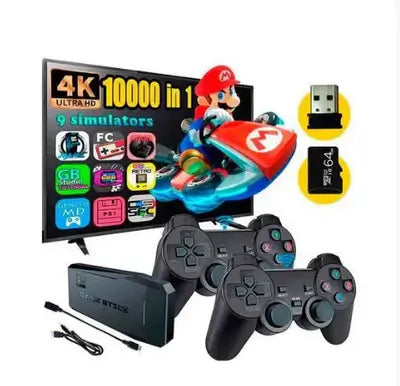 Consola De Video Game Stick Con 10 Mil Juegos